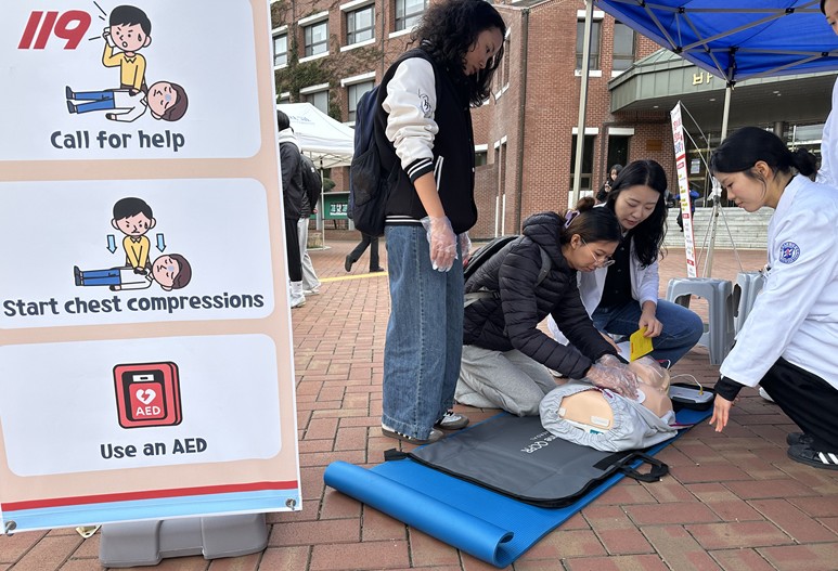 계명대 간호대학 외국인 유학생 헬스페어 현장