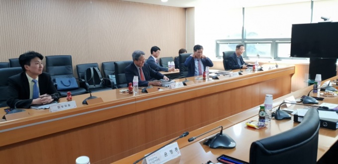 건보공단 스마트워크센터(당산) 3층에서 진행된 수가협상 장면