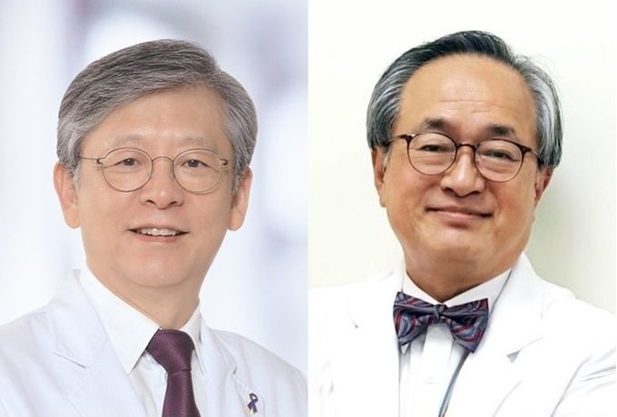 <左 김선회 교수, 右 정지태 교수>