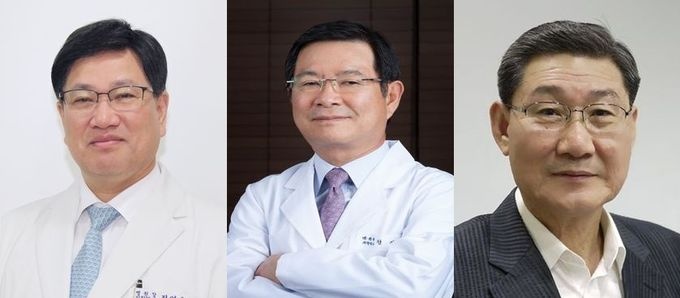 <좌측부터 정영호, 정영진, 김갑식 후보 順>