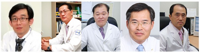 좌측부터 이승준, 남우동, 박승우, 조병렬, 한헌 후보자