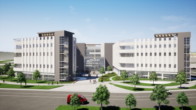 국립소방병원 조감도