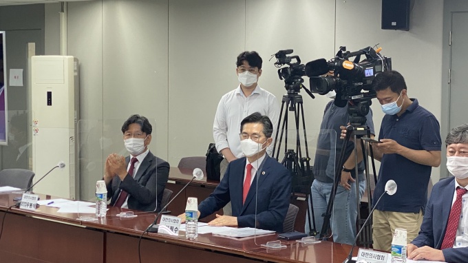 이필수 의협 회장. [촬영 신용수 기자]